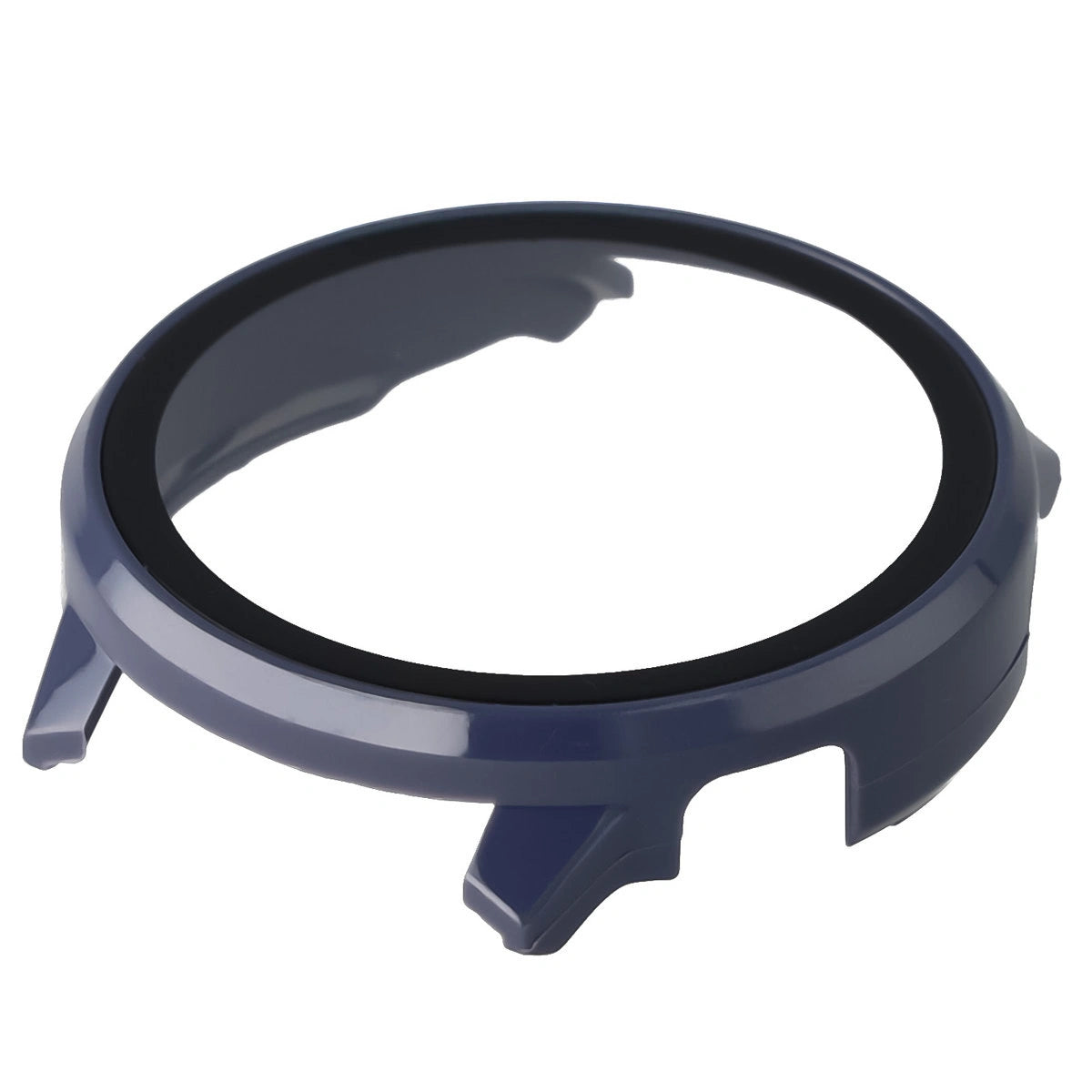 Schutzhülle mit Glas für Garmin Venu 4 45 mm, Bizon Case Watch Adamo, Dunkelblau