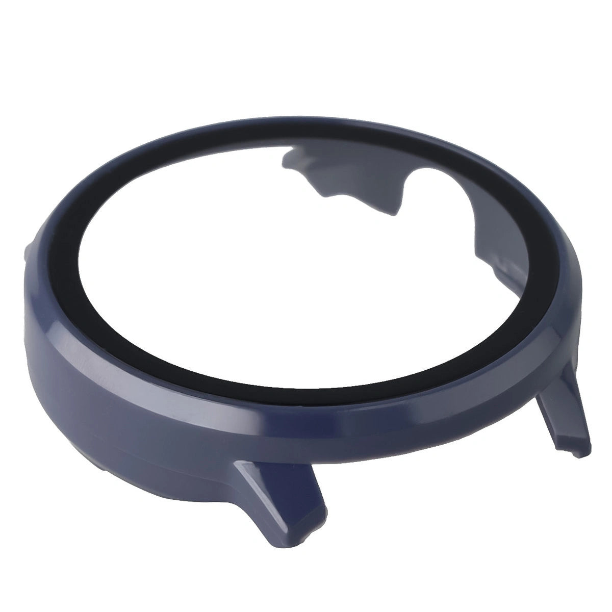 Schutzhülle mit Glas für Garmin Venu 4 45 mm, Bizon Case Watch Adamo, Dunkelblau