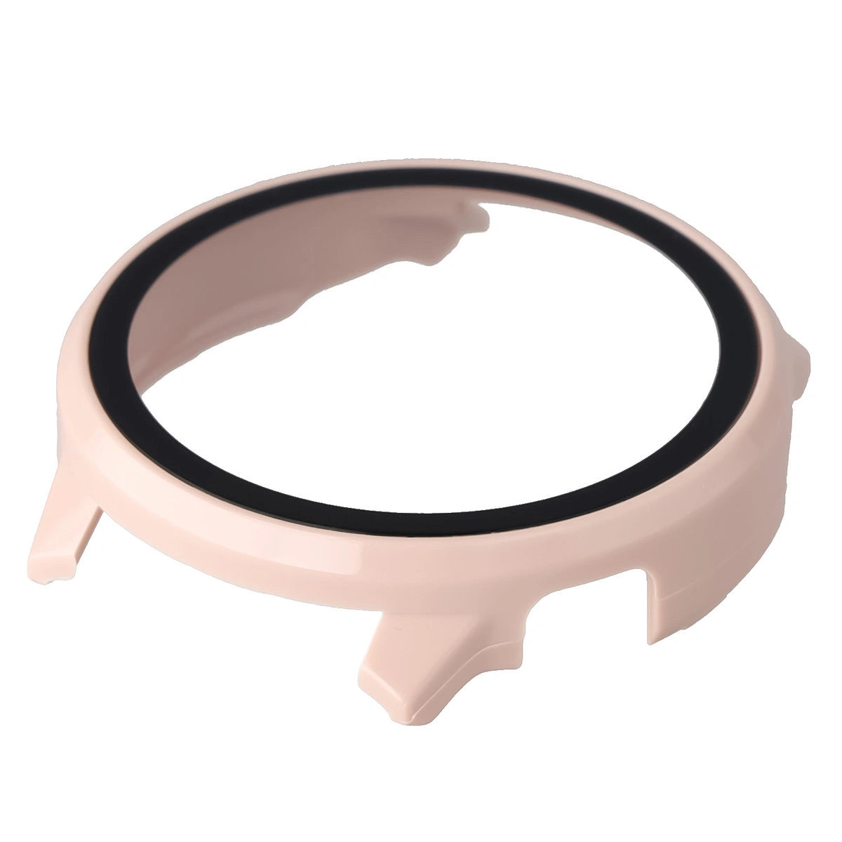 Schutzhülle mit Glas für Garmin Venu 4 45 mm, Bizon Case Watch Adamo, Rosa