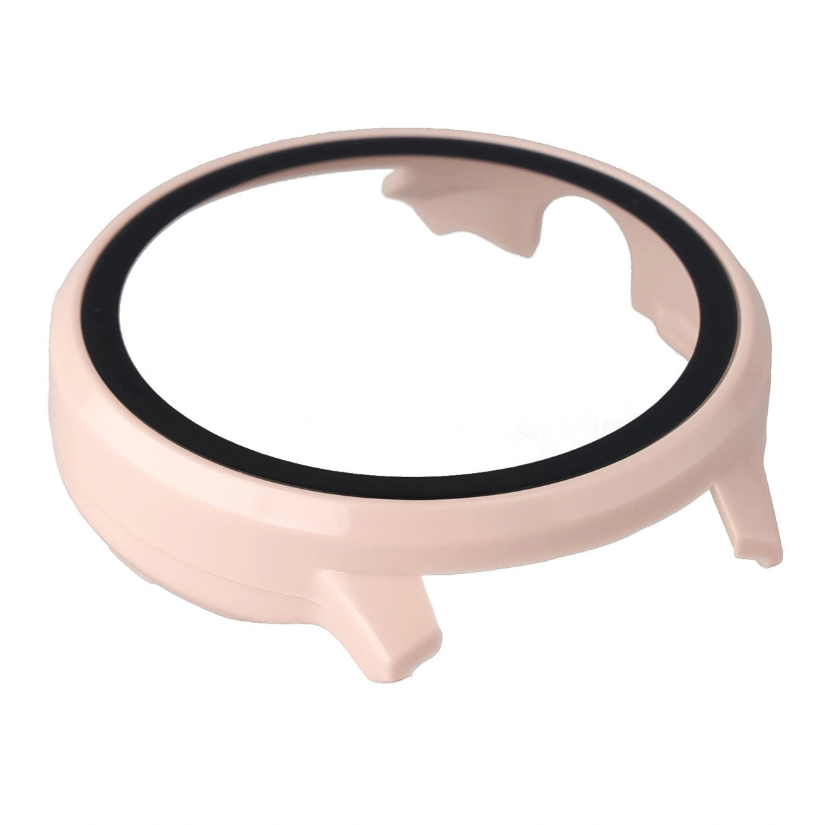 Schutzhülle mit Glas für Garmin Venu 4 45 mm, Bizon Case Watch Adamo, Rosa