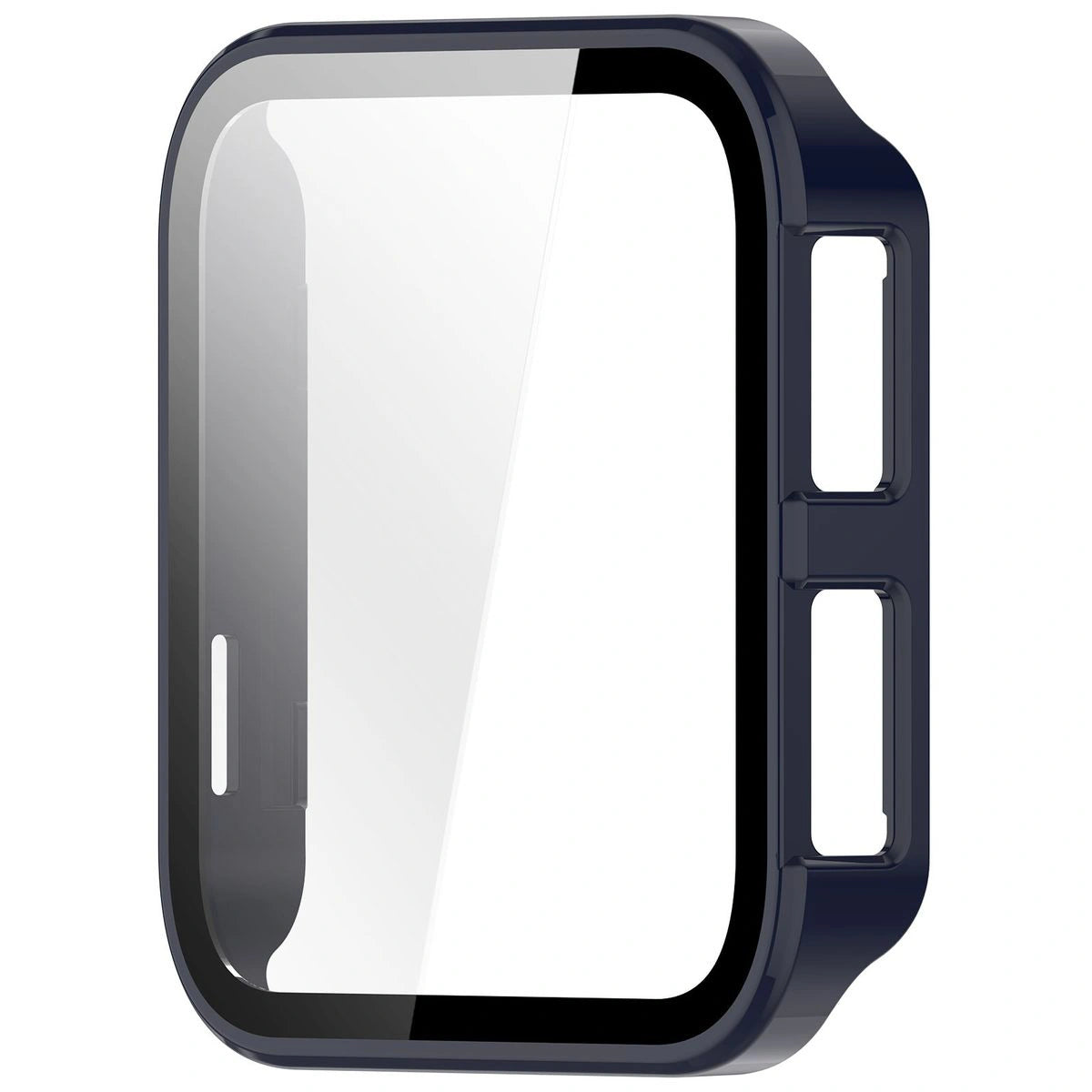Schutzhülle mit Glas für Garmin Venu X1, Bizon Case+Glass Watch, Blau