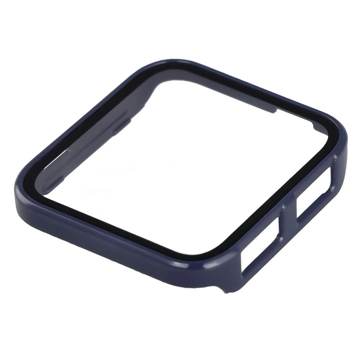 Schutzhülle mit Glas für Garmin Venu X1, Bizon Case+Glass Watch, Blau