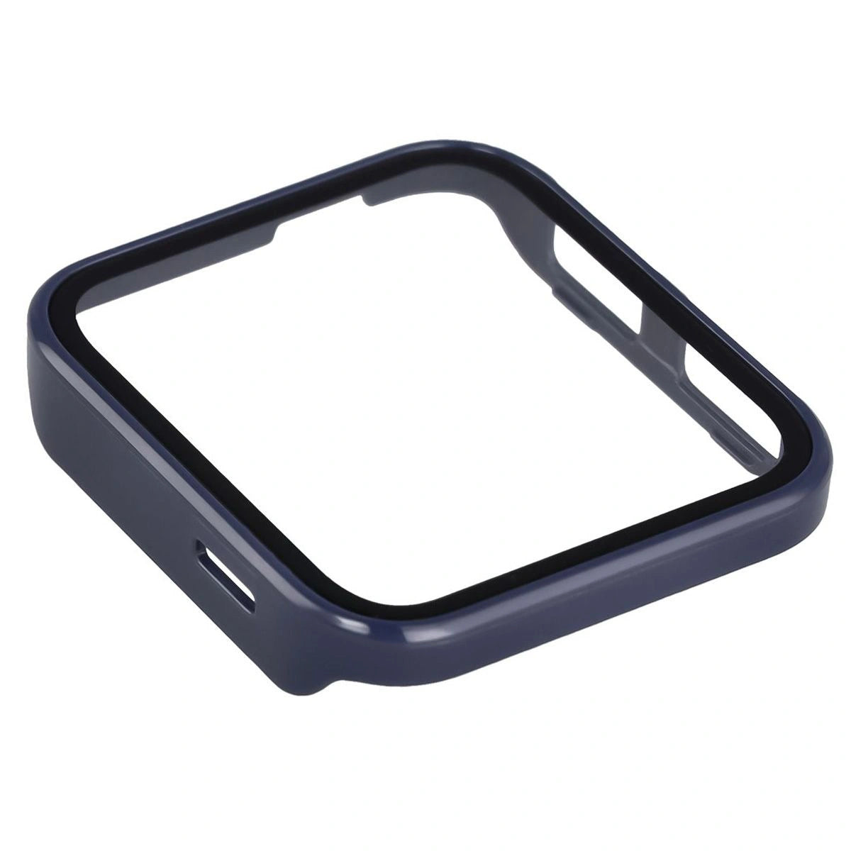 Schutzhülle mit Glas für Garmin Venu X1, Bizon Case+Glass Watch, Blau