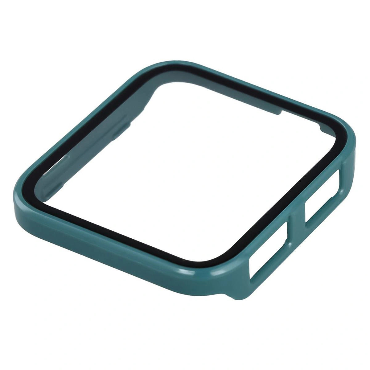 Schutzhülle mit Glas für Garmin Venu X1, Bizon Case+Glass Watch, Grün