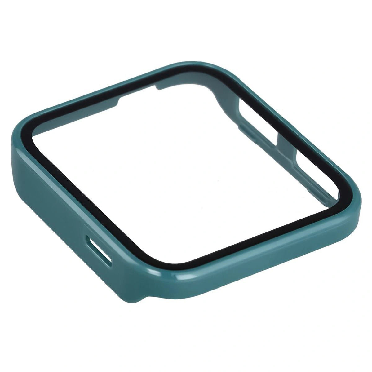 Schutzhülle mit Glas für Garmin Venu X1, Bizon Case+Glass Watch, Grün