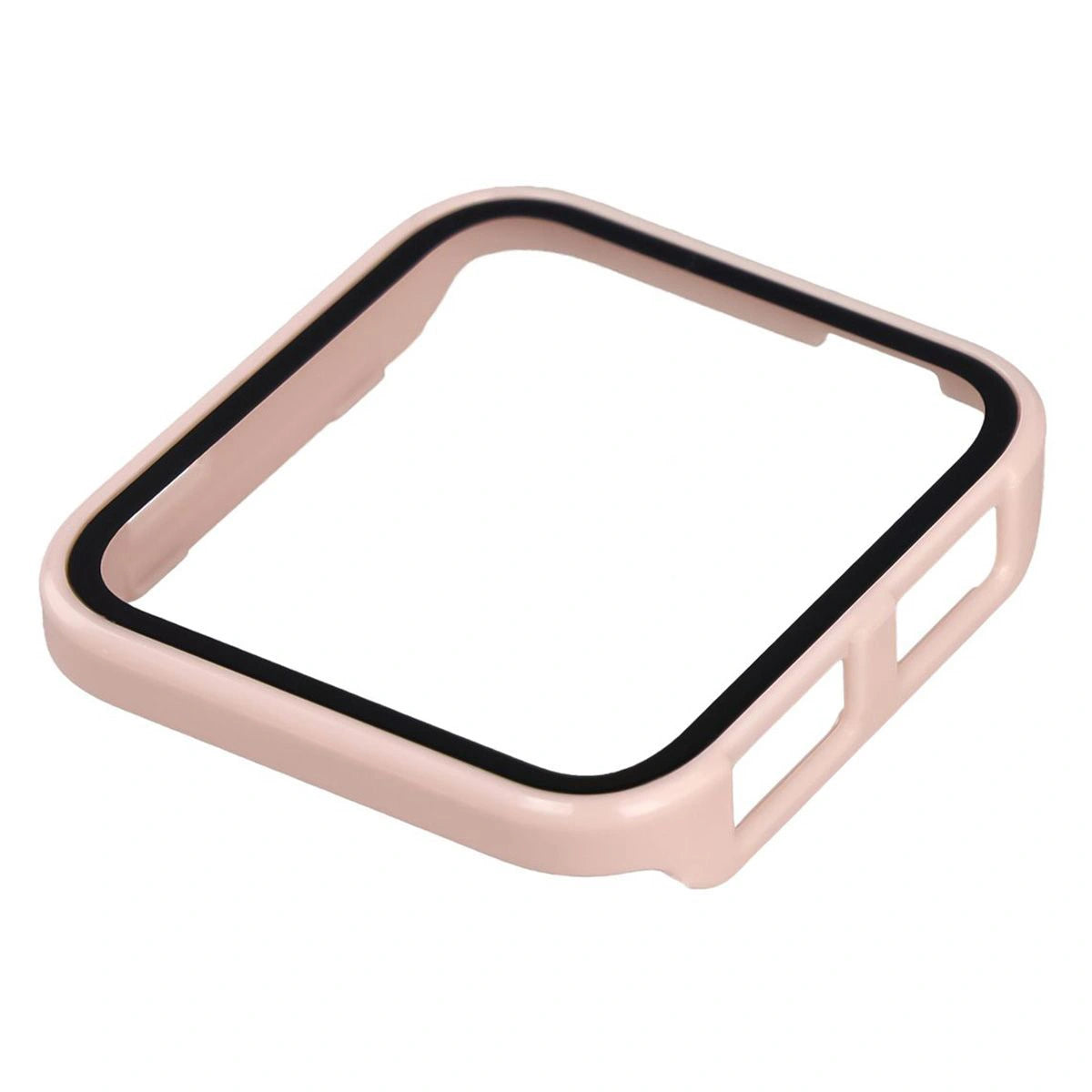 Schutzhülle mit Glas für Garmin Venu X1, Bizon Case+Glass Watch, Rosa
