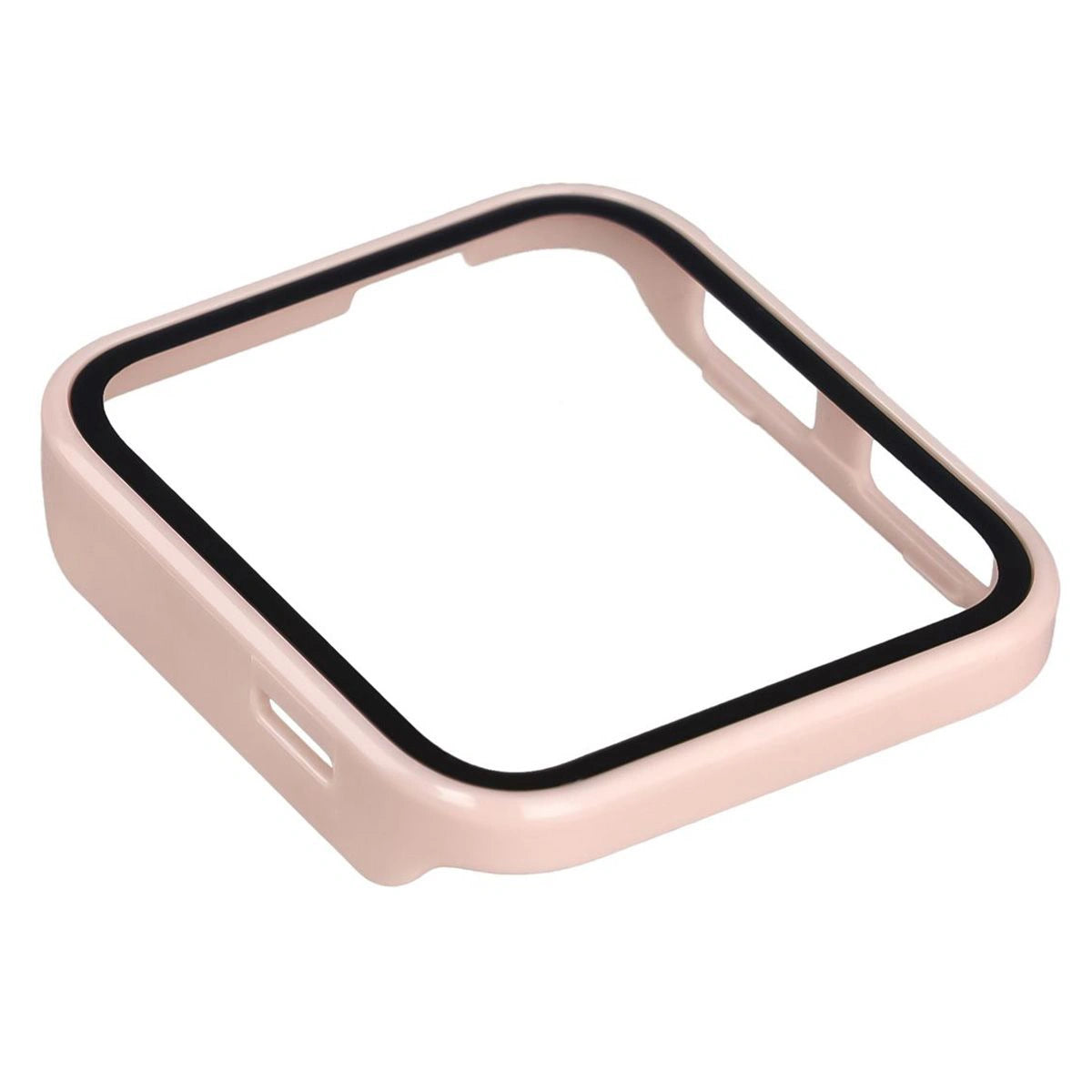 Schutzhülle mit Glas für Garmin Venu X1, Bizon Case+Glass Watch, Rosa
