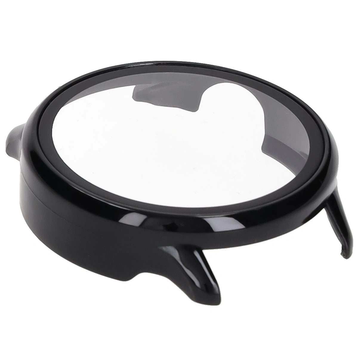 Schutzhülle mit Glas für Garmin Vivoactive 6, Bizon Case+Glass Watch, Schwarz