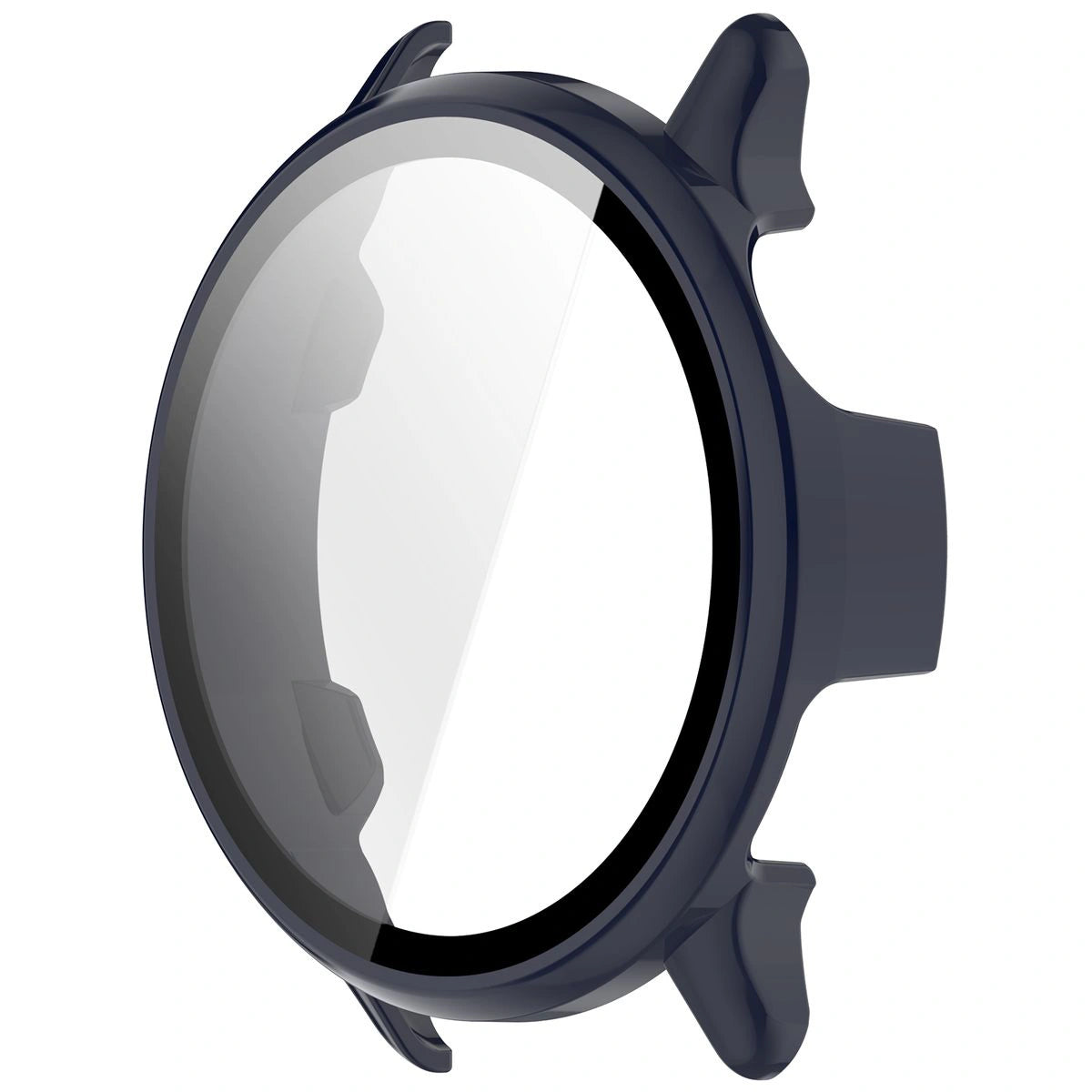 Schutzhülle mit Glas für Garmin Vivoactive 6, Bizon Case+Glass Watch, Blau