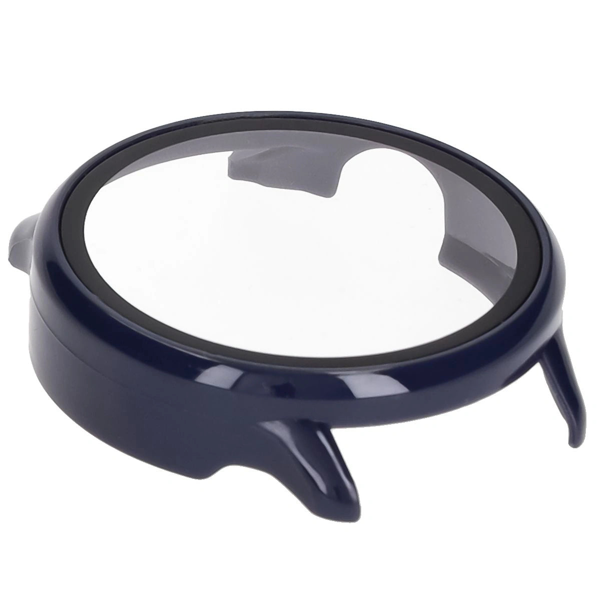 Schutzhülle mit Glas für Garmin Vivoactive 6, Bizon Case+Glass Watch, Blau