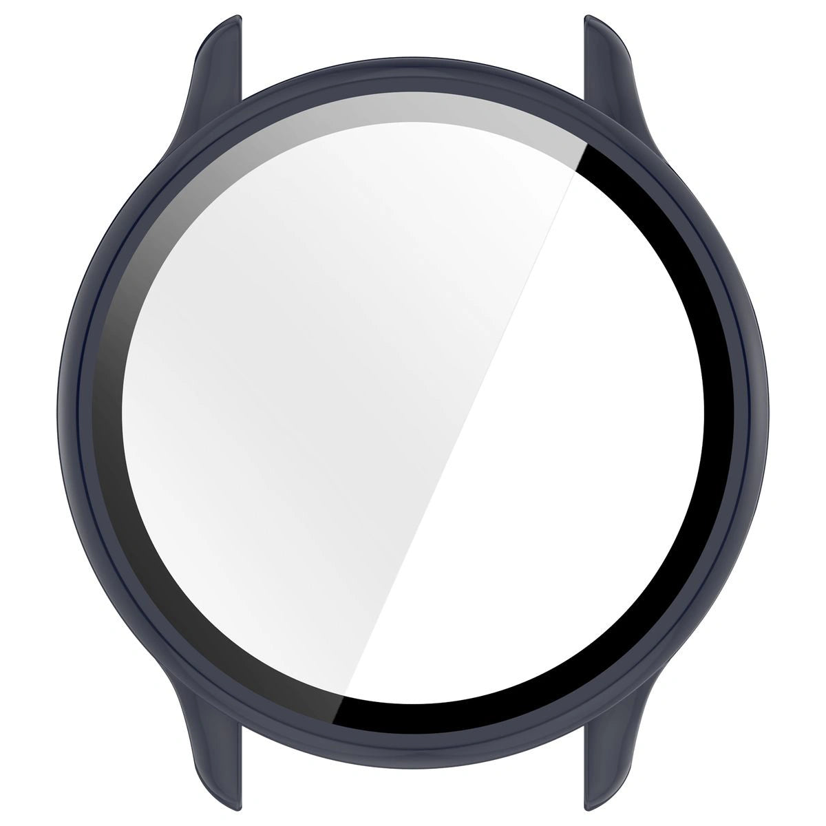 Schutzhülle mit Glas für Garmin Vivoactive 6, Bizon Case+Glass Watch, Blau