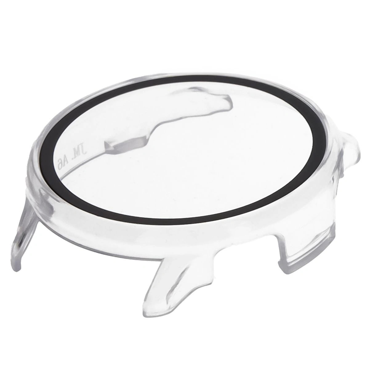 Schutzhülle mit Glas für Garmin Vivoactive 6, Bizon Case+Glass Watch, Trasparent