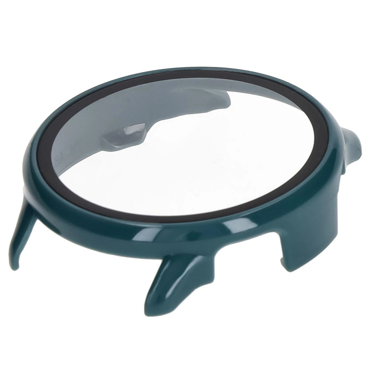 Schutzhülle mit Glas für Garmin Vivoactive 6, Bizon Case+Glass Watch, Grün