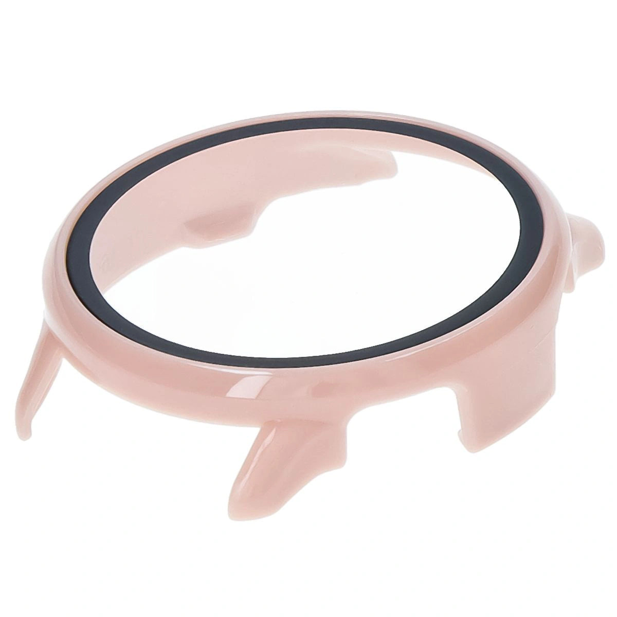 Schutzhülle mit Glas für Garmin Vivoactive 6, Bizon Case+Glass Watch, Rosa