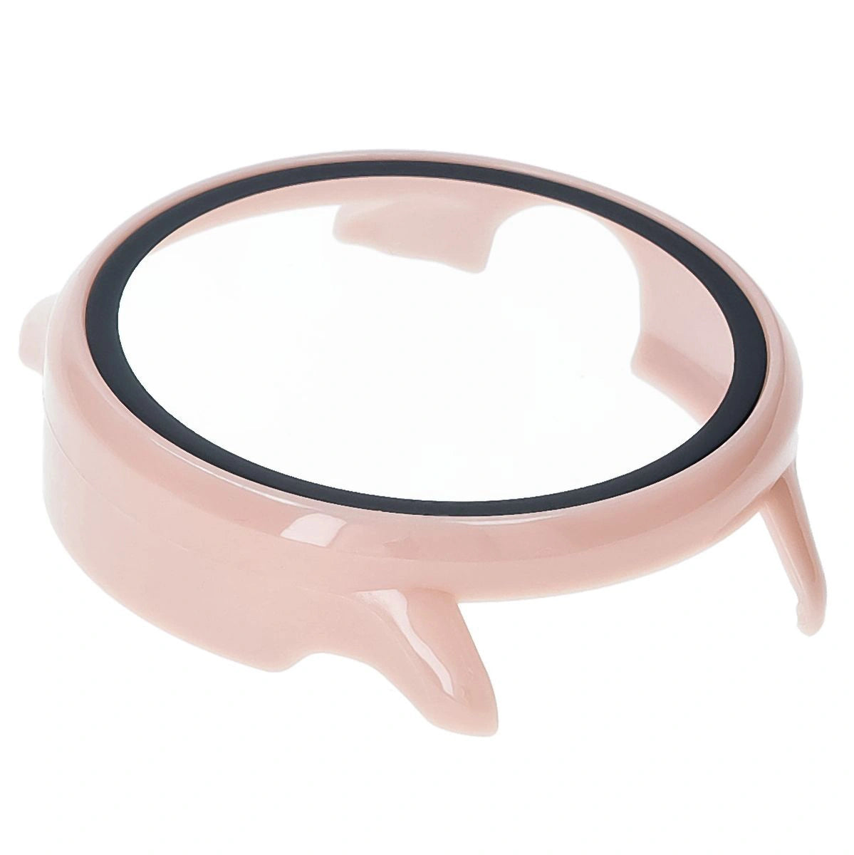 Schutzhülle mit Glas für Garmin Vivoactive 6, Bizon Case+Glass Watch, Rosa