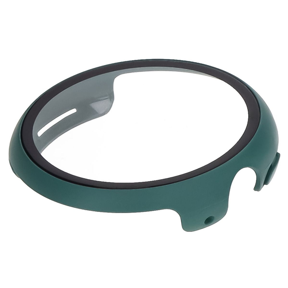 Schutzhülle mit Glas für Google Pixel Watch 3 41mm, Bizon Case Watch Adamo, Grün