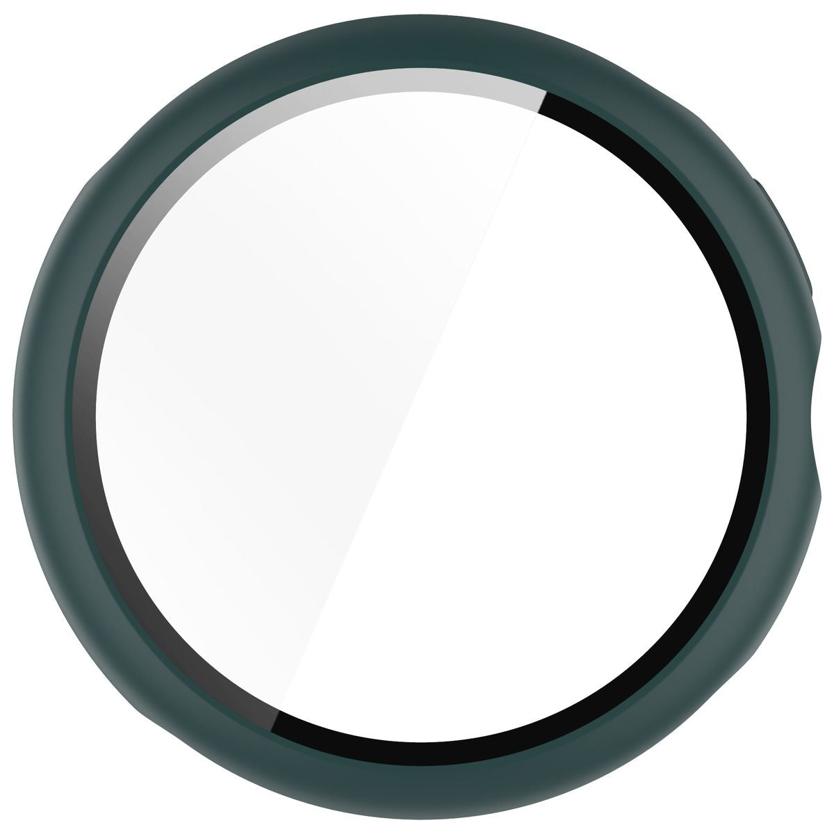 Schutzhülle mit Glas für Google Pixel Watch 3 41mm, Bizon Case Watch Adamo, Grün