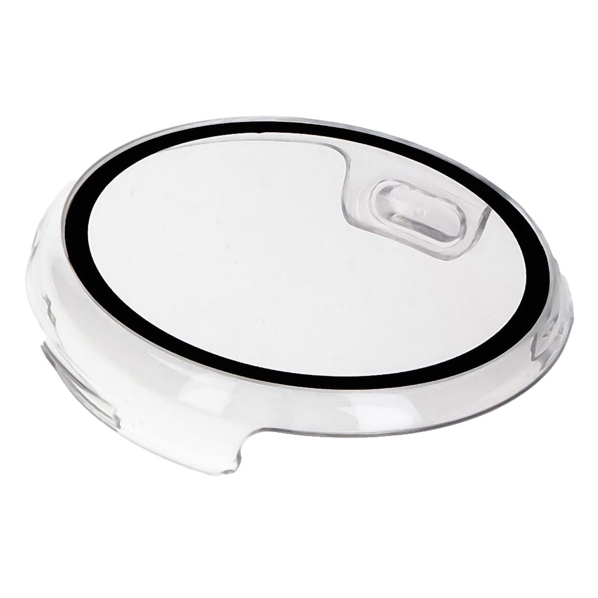 Schutzhülle mit Glas für Google Pixel Watch 3 45mm, Bizon Case+Glass Watch, Transparent