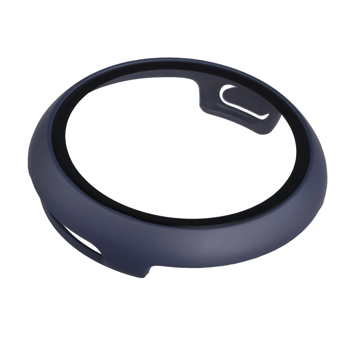 Schutzhülle mit Glas für Google Pixel Watch 4 45 mm, Bizon Case Watch Adamo, mattes Dunkelblau