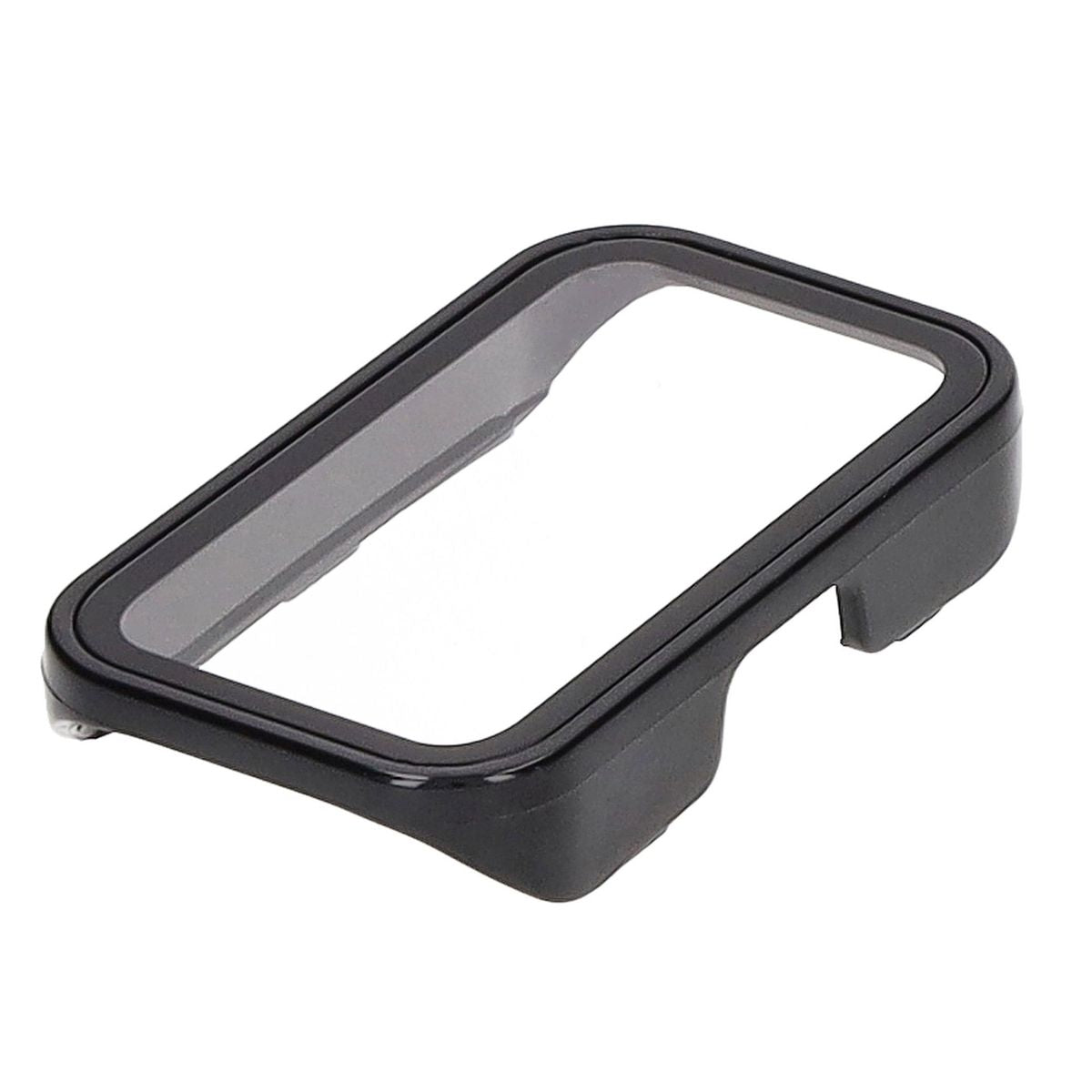 Schutzhülle für Huawei Band 9 / Band 8, Bizon Case+Glass Watch, Schwarz