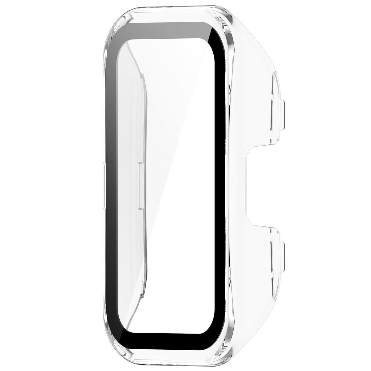 Schutzhülle für Huawei Band 9 / Band 8, Bizon Case+Glass Watch, Transparent