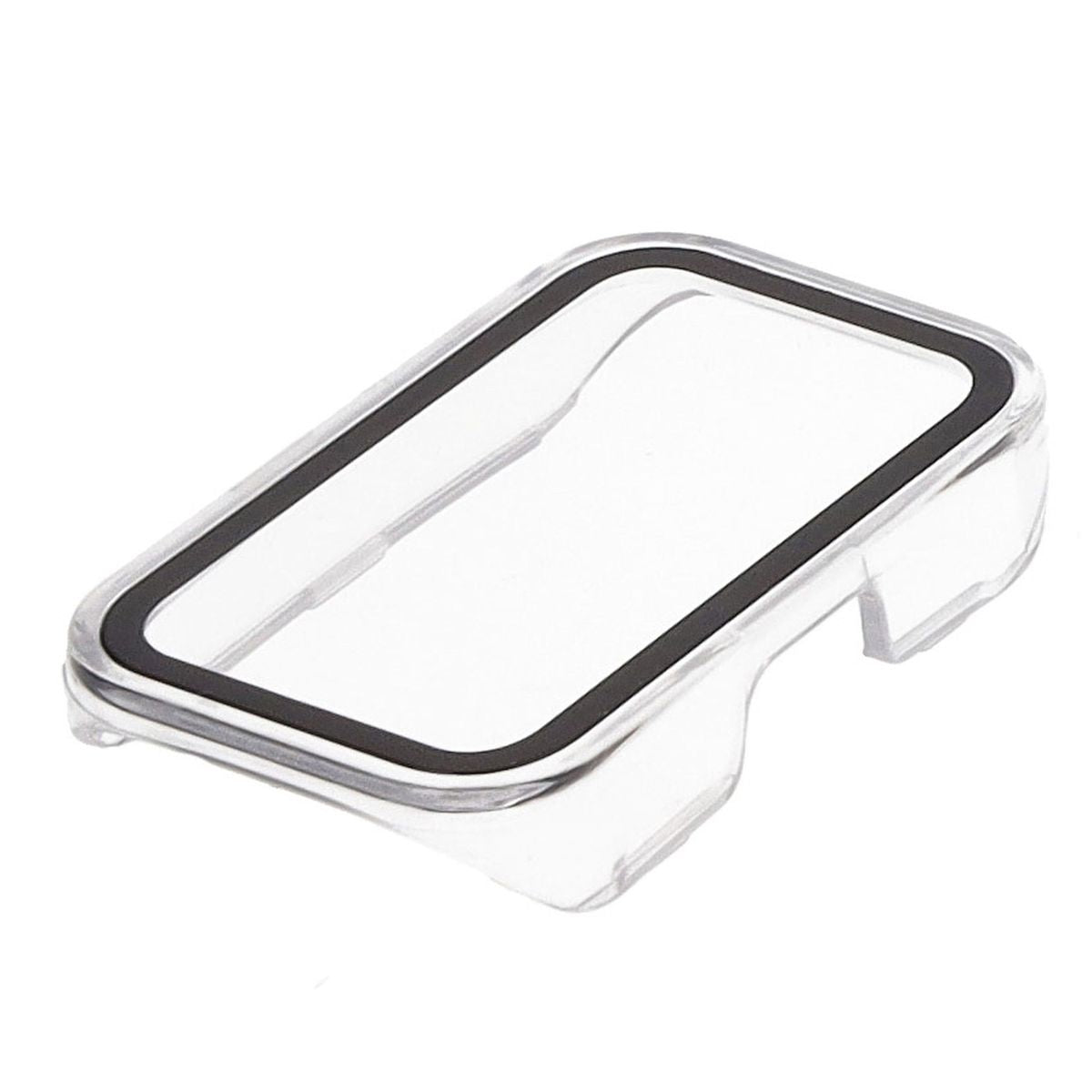 Schutzhülle für Huawei Band 9 / Band 8, Bizon Case+Glass Watch, Transparent