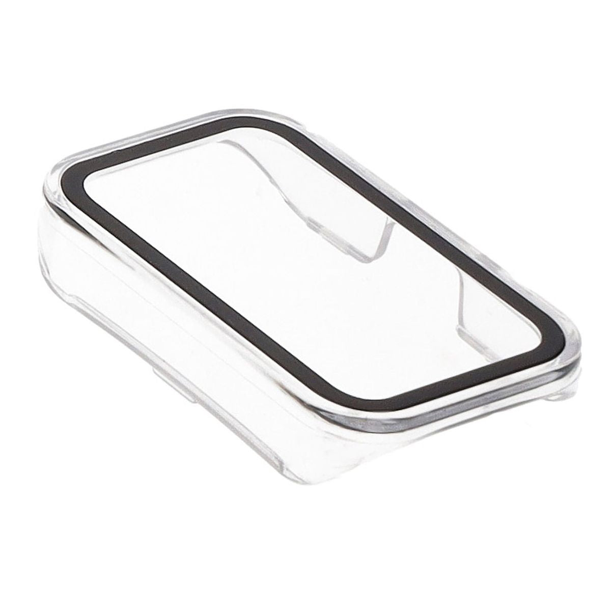 Schutzhülle für Huawei Band 9 / Band 8, Bizon Case+Glass Watch, Transparent