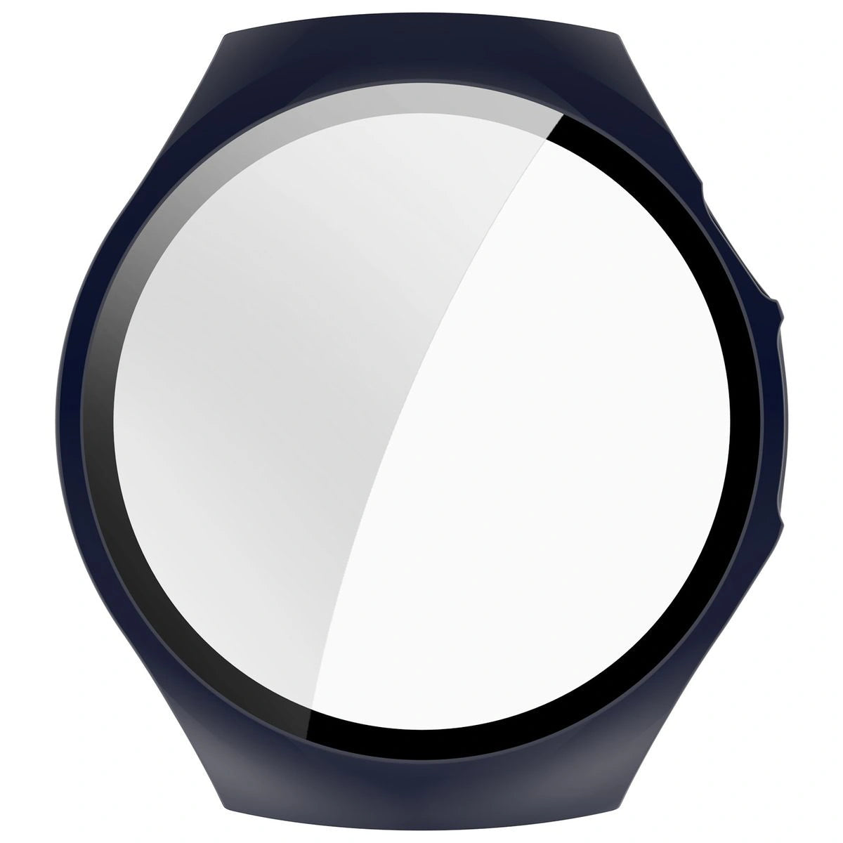 Schutzhülle mit Glas für Huawei Watch 5 42 mm, Bizon Case+Glass Watch, Blau