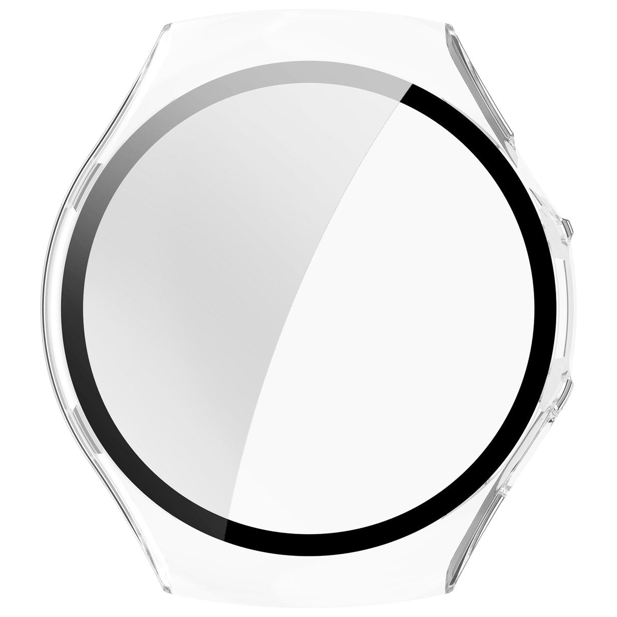 Schutzhülle mit Glas für Huawei Watch 5 42 mm, Bizon Case+Glass Watch, Transparent