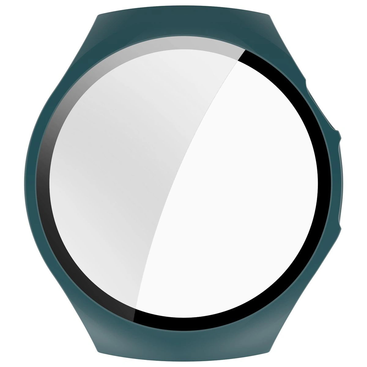 Schutzhülle mit Glas für Huawei Watch 5 42 mm, Bizon Case+Glass Watch, Grün