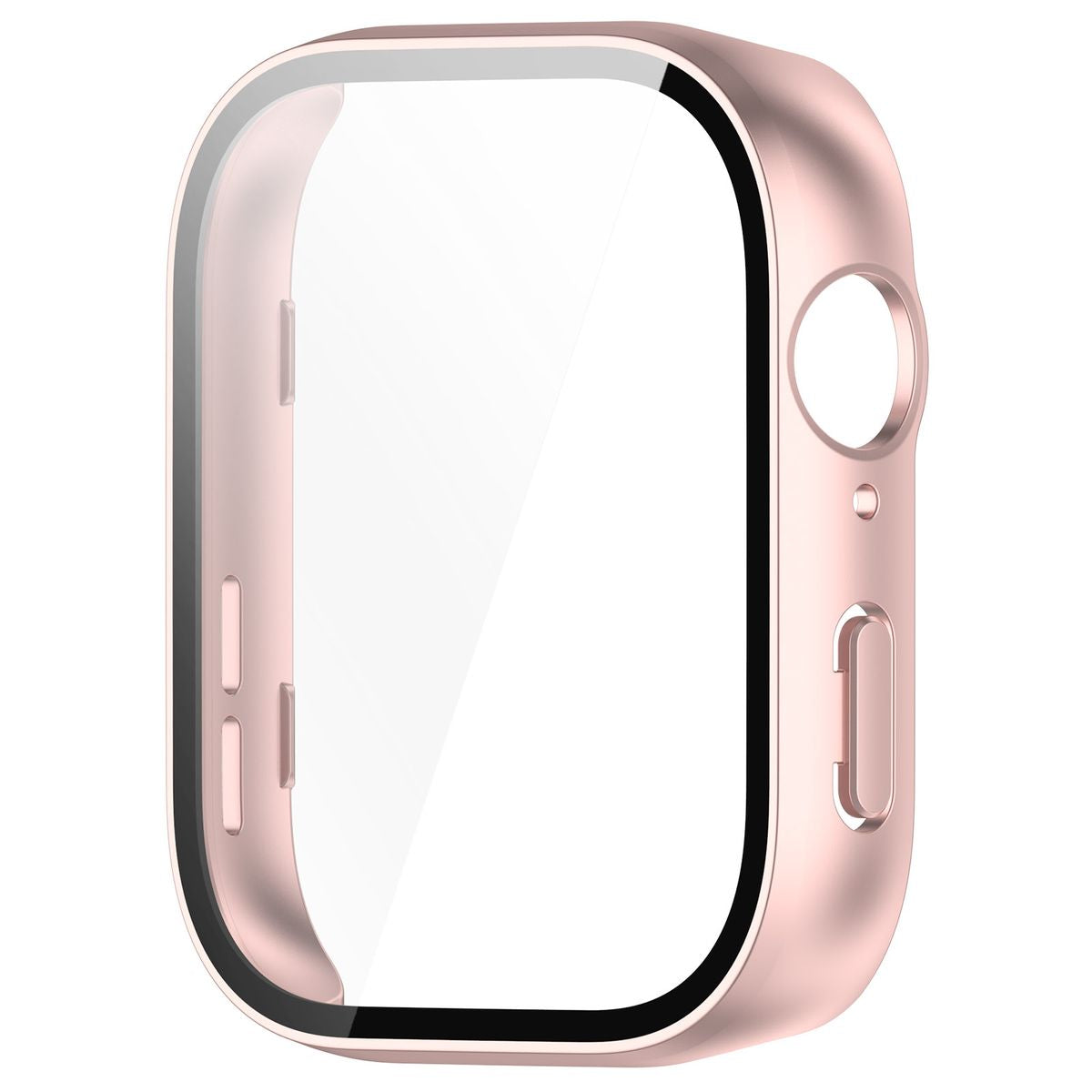 Schutzhülle für Huawei Watch Fit 3, Bizon Case+Glass Watch, Rosa