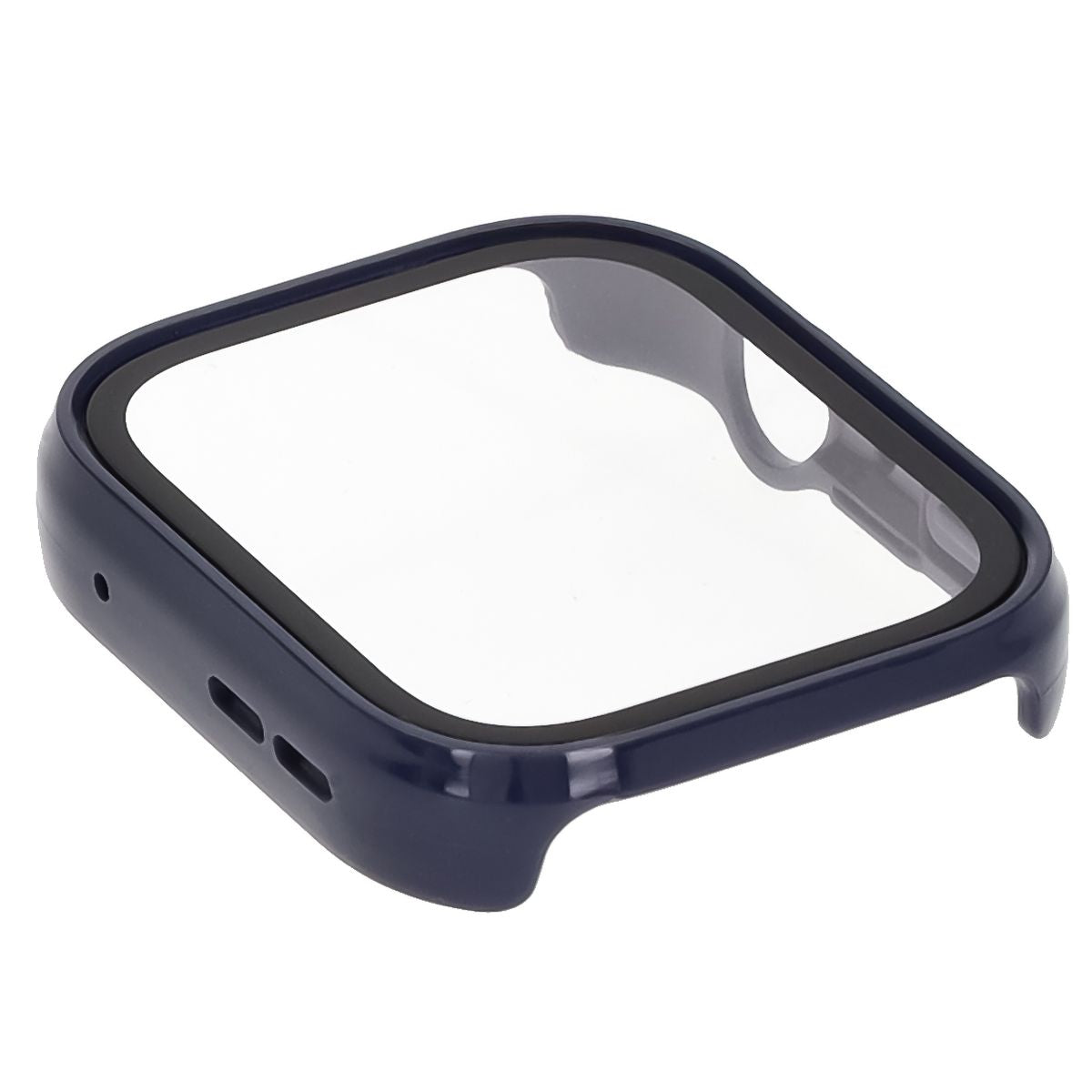 Schutzhülle mit Glas für Huawei Watch Fit 4, Bizon Case Watch Adamo, Blau