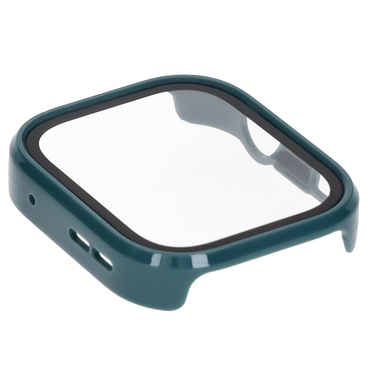 Schutzhülle mit Glas für Huawei Watch Fit 4 Pro, Bizon Case+Glass Watch, Grün