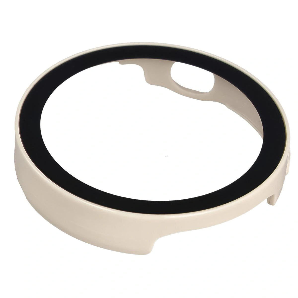 Schutzhülle mit Glas für Huawei Watch GT6 41 mm. Bizon Case+Glass Watch, Beige