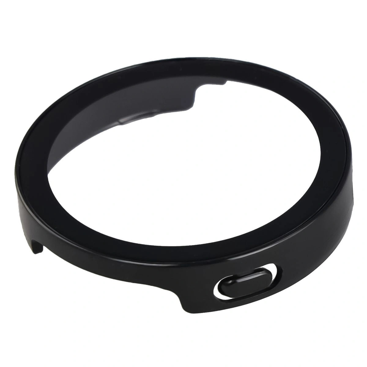 Schutzhülle mit Glas für Huawei Watch GT6 41 mm. Bizon Case+Glass Watch, Schwarz