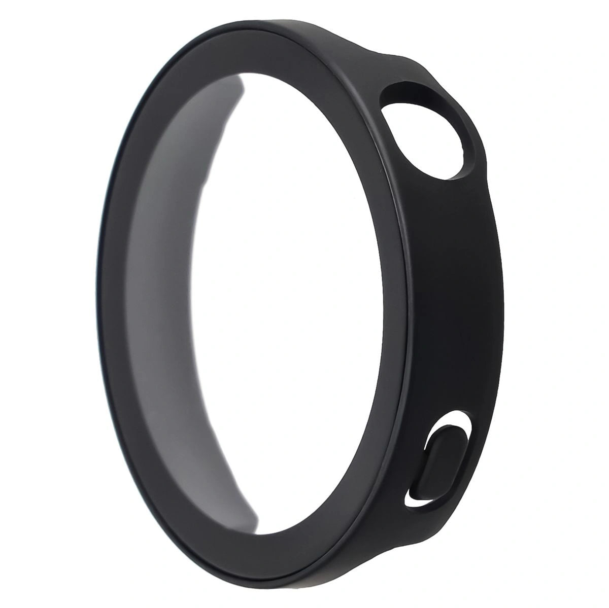 Schutzhülle mit Glas für Huawei Watch GT6 41 mm. Bizon Case+Glass Watch, mattes Schwarz