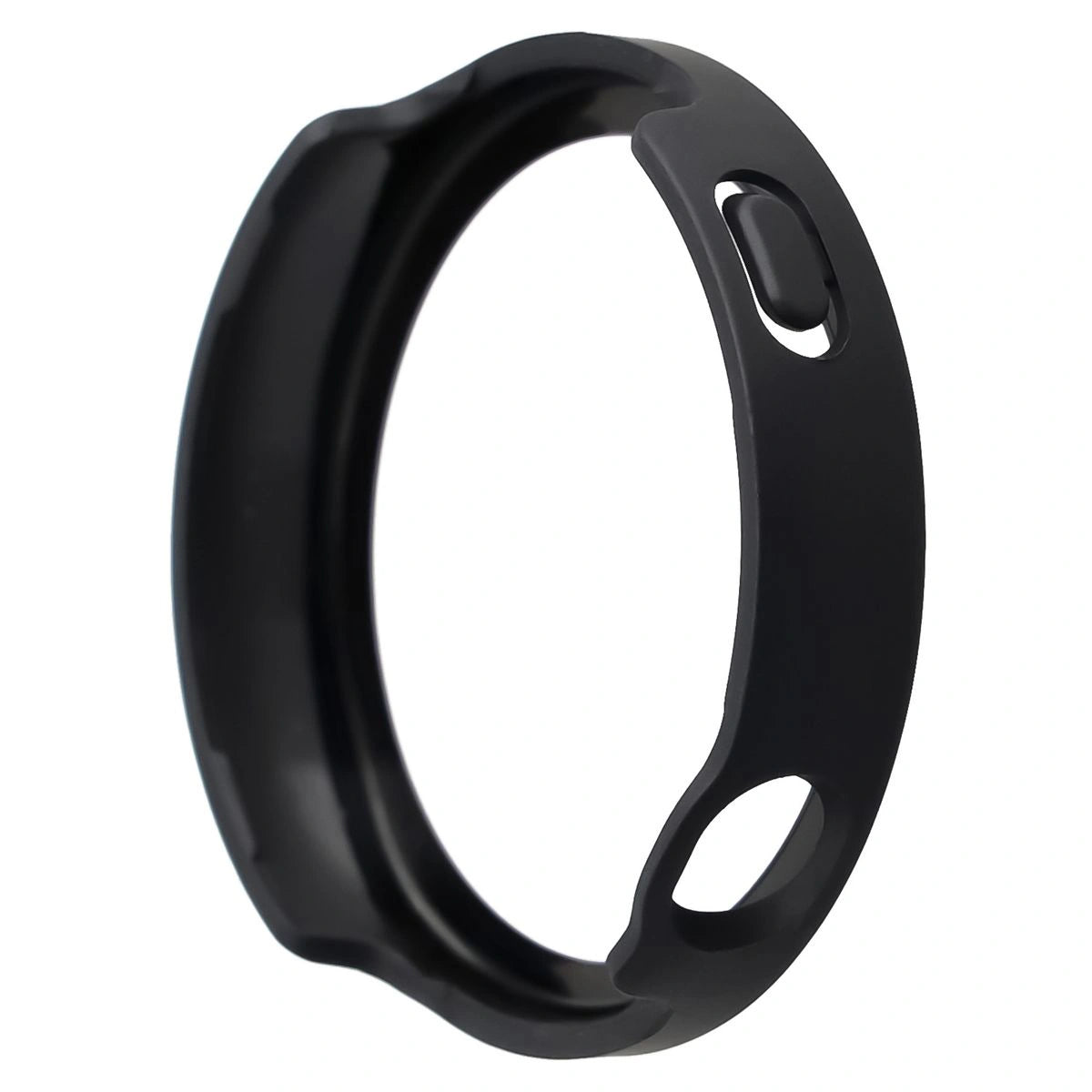 Schutzhülle mit Glas für Huawei Watch GT6 41 mm. Bizon Case+Glass Watch, mattes Schwarz