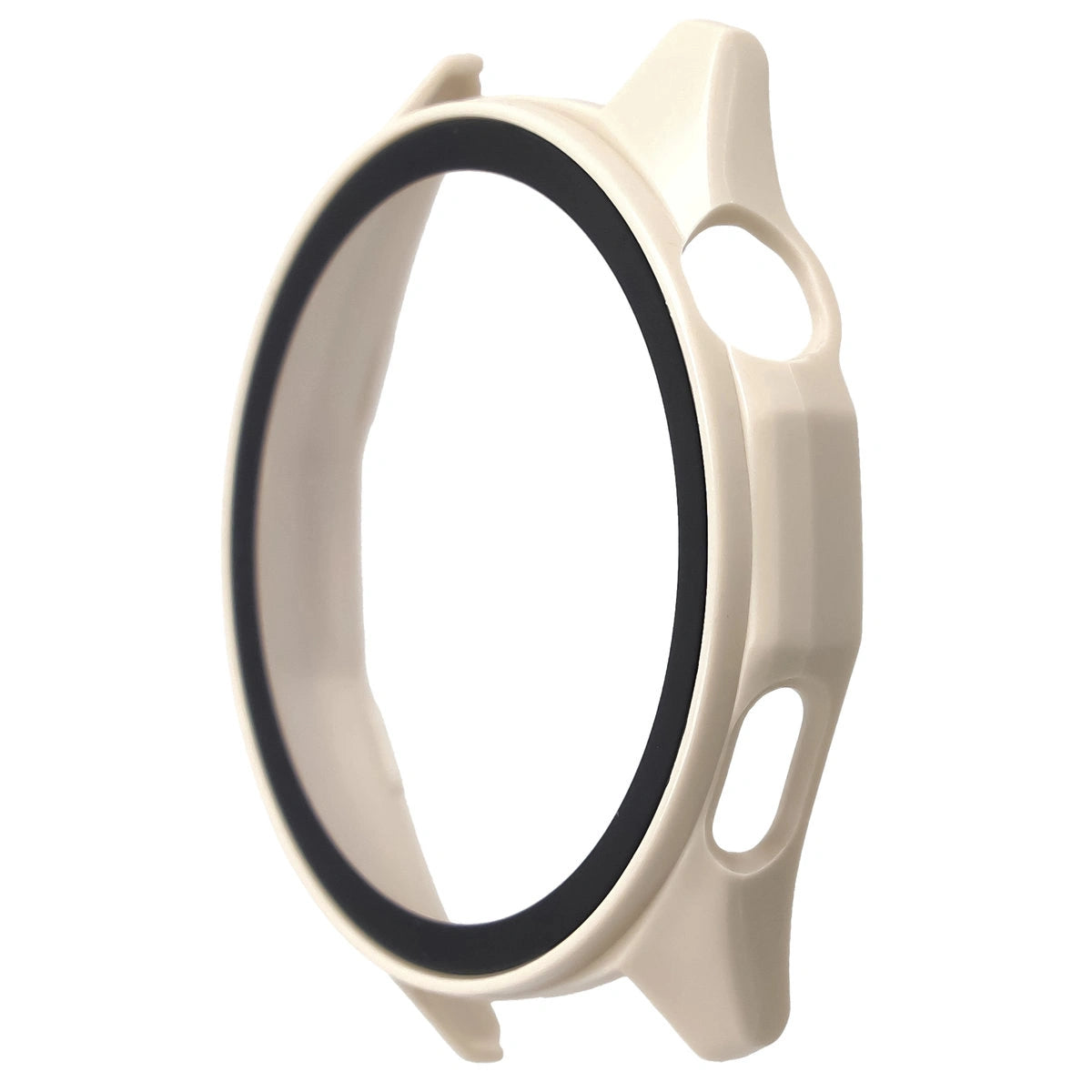 Schutzhülle mit Glas für Huawei Watch GT6 46 mm. Bizon Case+Glass Watch, Beige