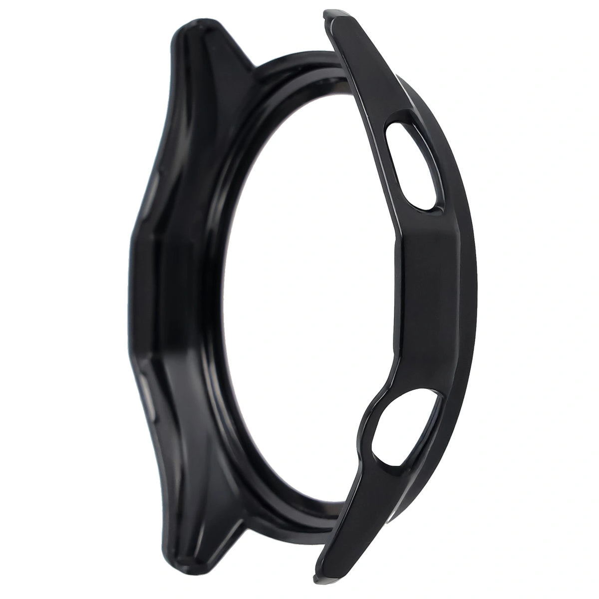 Schutzhülle mit Glas für Huawei Watch GT6 46 mm. Bizon Case+Glass Watch, Schwarz
