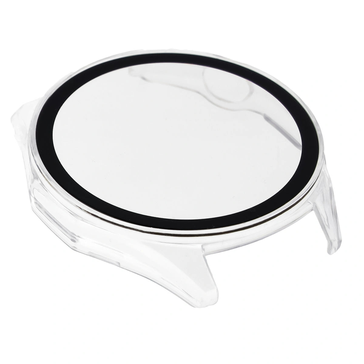 Schutzhülle mit Glas für Huawei Watch GT6 46 mm. Bizon Case+Glass Watch, Transparent