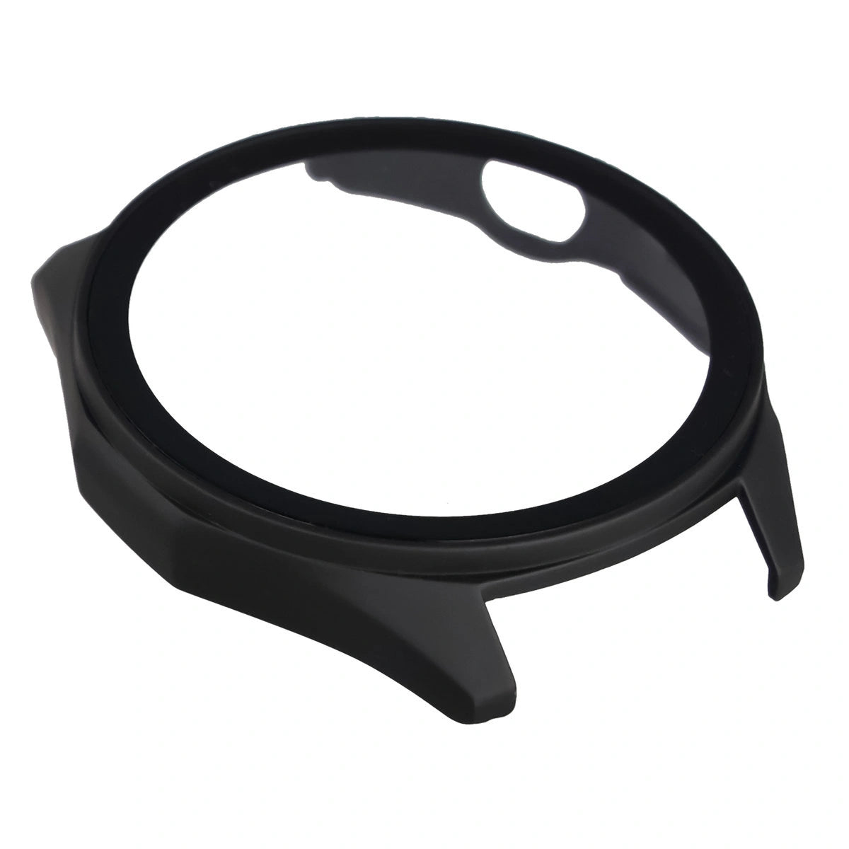 Schutzhülle mit Glas für Huawei Watch GT6 46 mm. Bizon Case+Glass Watch, Matt Schwarz