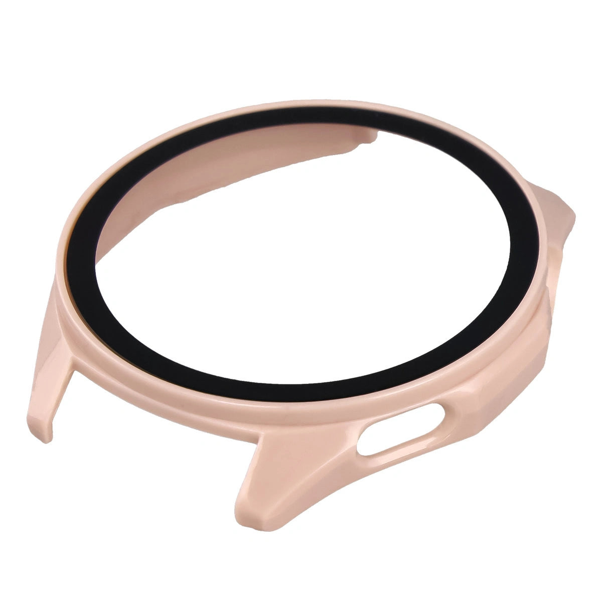 Schutzhülle mit Glas für Huawei Watch GT6 46 mm. Bizon Case+Glass Watch, Rosa