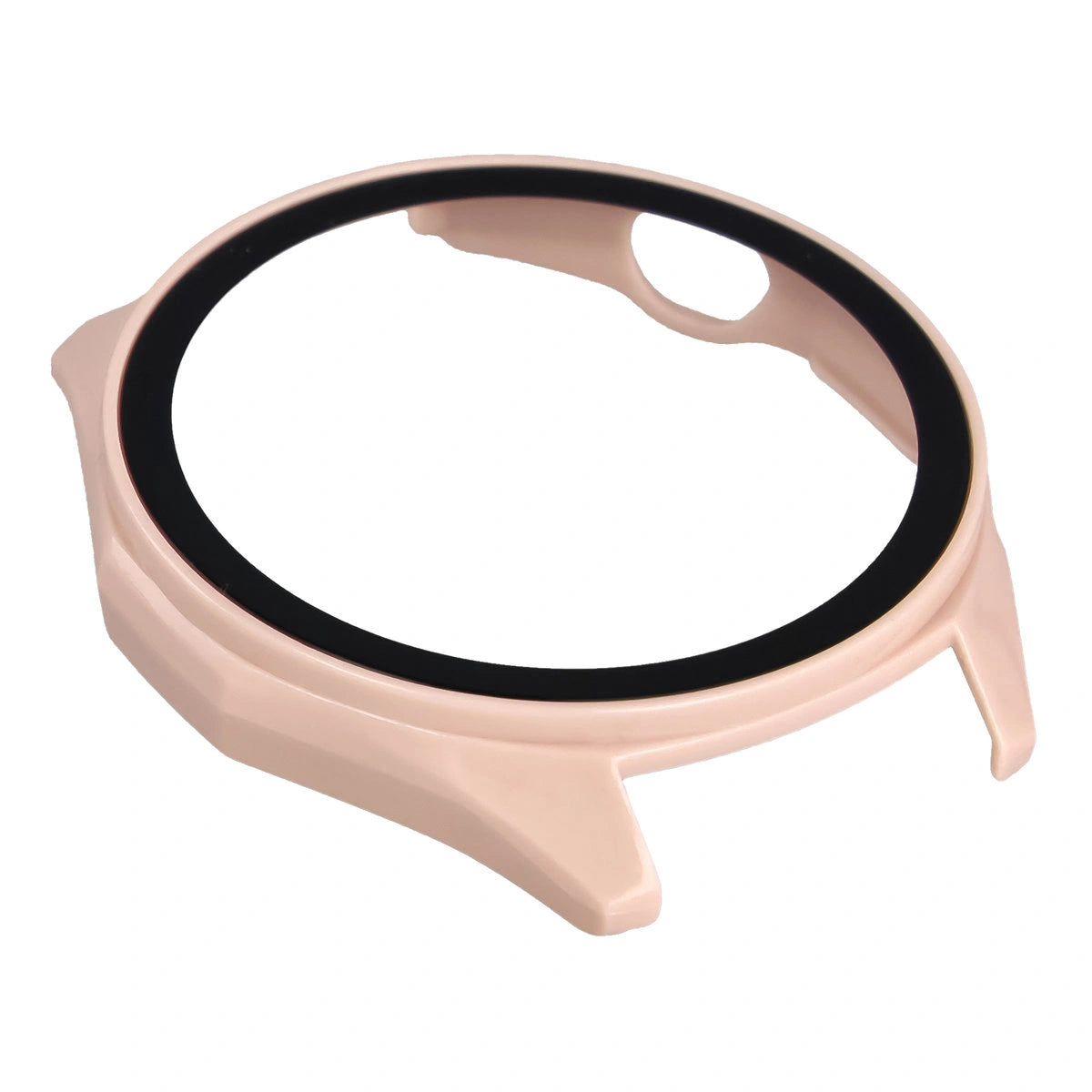 Schutzhülle mit Glas für Huawei Watch GT6 46 mm. Bizon Case+Glass Watch, Rosa