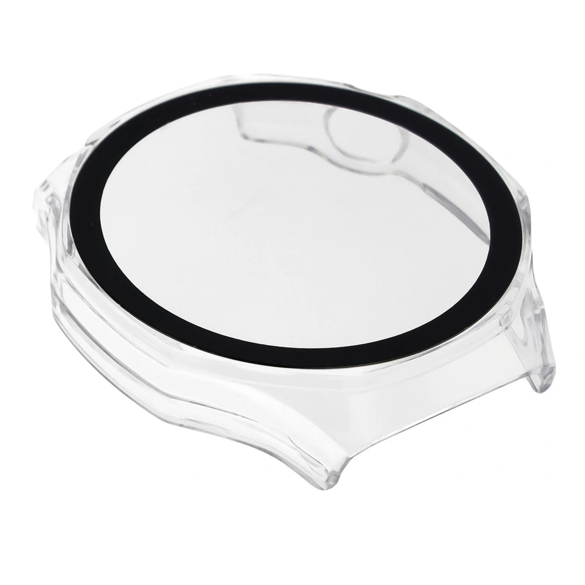Schutzhülle mit Glas für Huawei Watch GT6 Pro 46 mm, Bizon Case Watch Adamo, Transparent