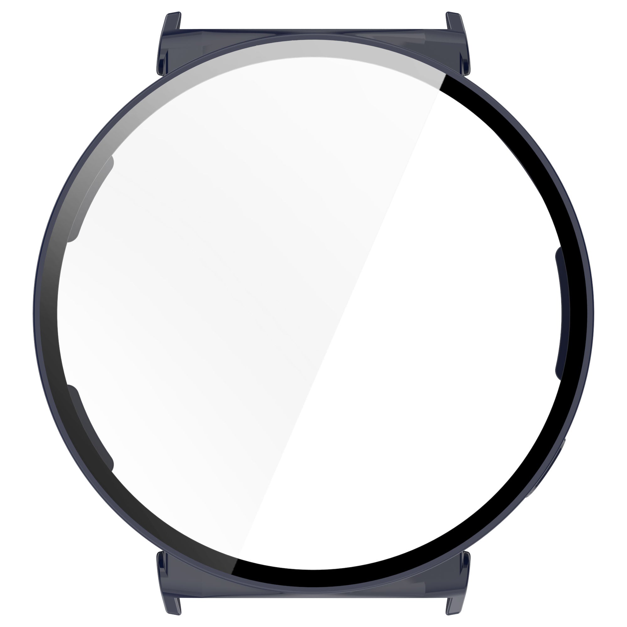 Schutzhülle mit Glas für Huawei Watch GT 5 41 mm, Bizon Case+Glass Watch, Blau