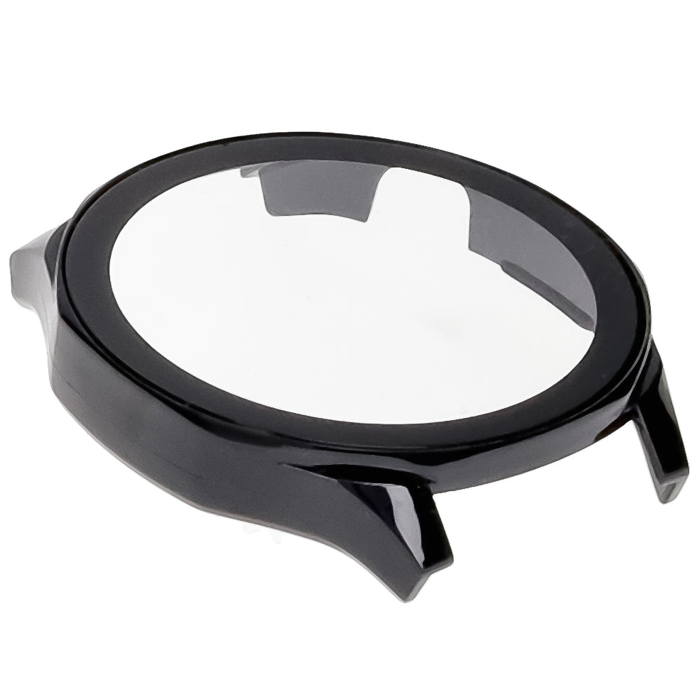 Schutzhülle mit Glas für Huawei Watch GT 5 46 mm, Bizon Case+Glass Watch, Schwarz