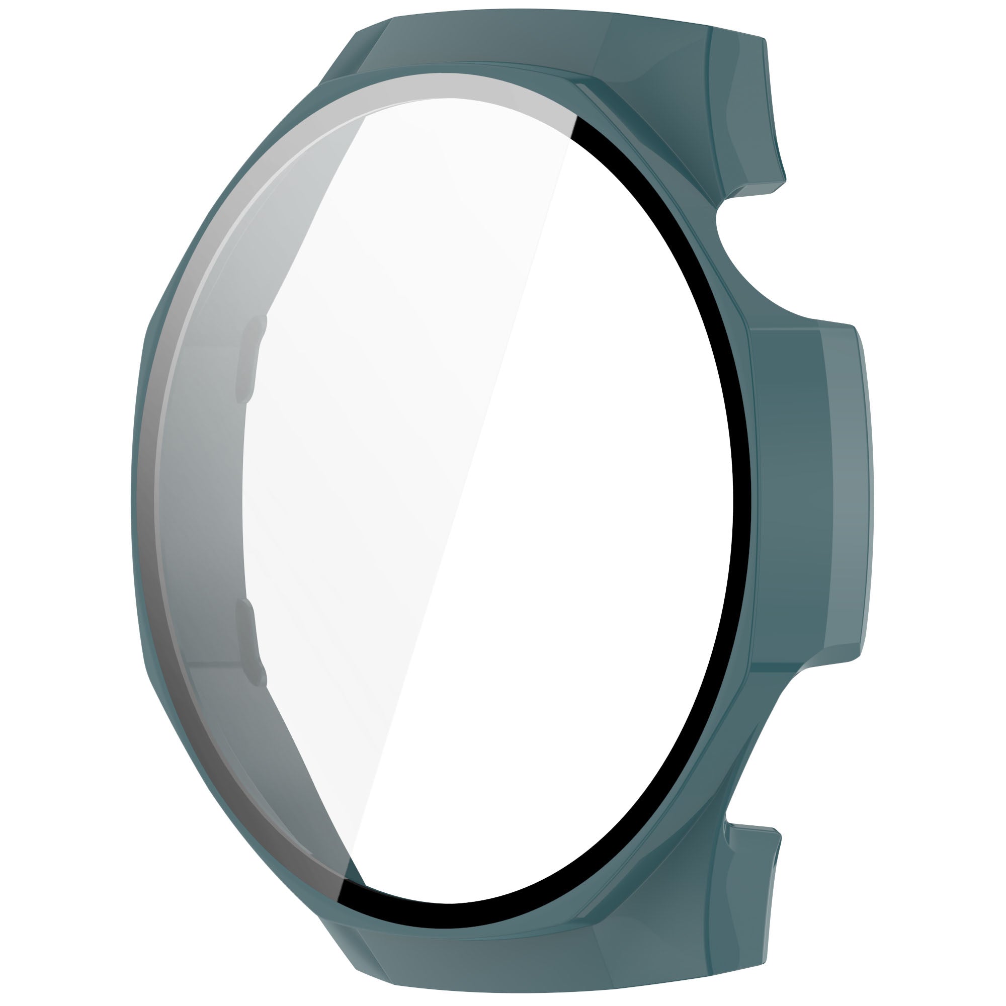 Schutzhülle mit Glas für Huawei Watch GT 5 Pro 46 mm, Bizon Case Watch Adamo, Grün