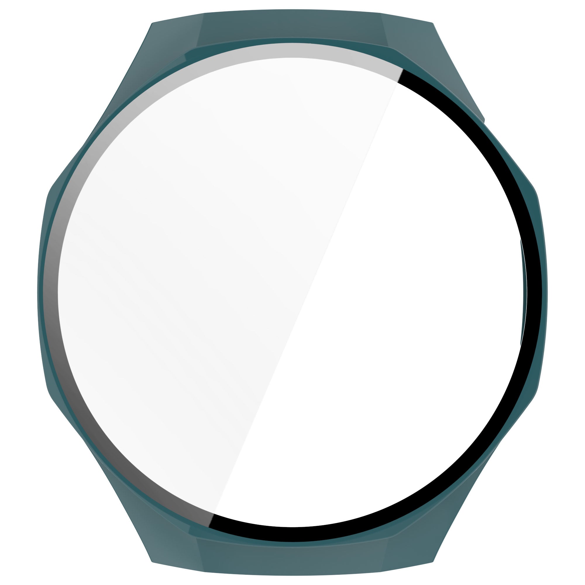 Schutzhülle mit Glas für Huawei Watch GT 5 Pro 46 mm, Bizon Case Watch Adamo, Grün