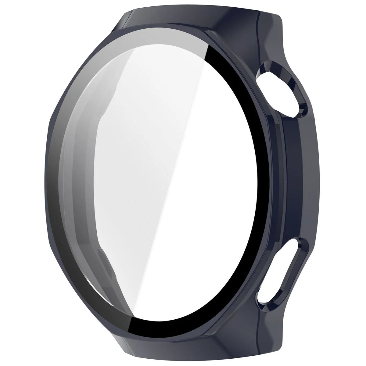 Schutzhülle mit Glas für Huawei Watch GT 7 Pro 46 mm, Bizon Case Watch Adamo, Blau (3/8)