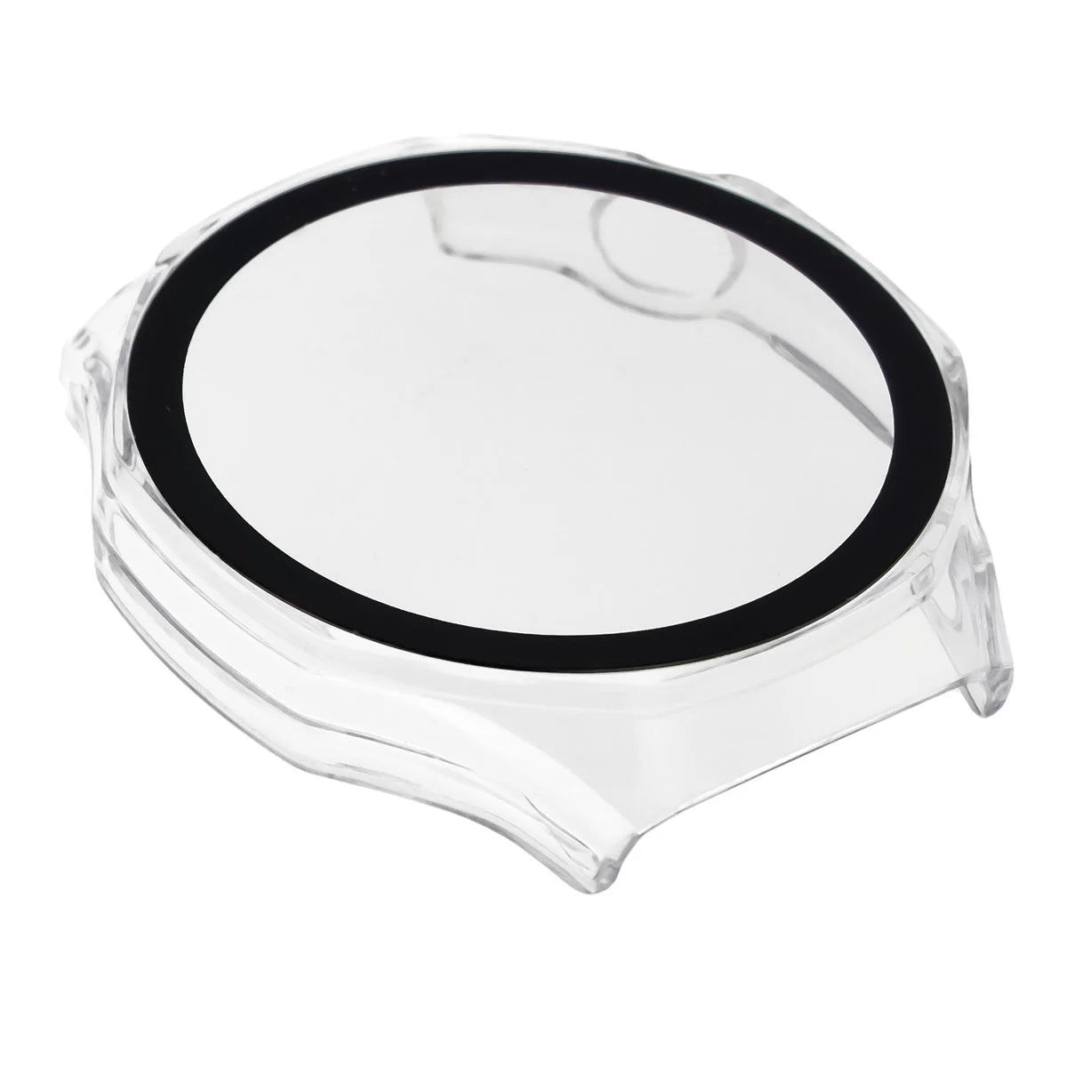 Schutzhülle mit Glas für Huawei Watch GT 7 Pro 46 mm, Bizon Case Watch Adamo, Transparent (7/8)